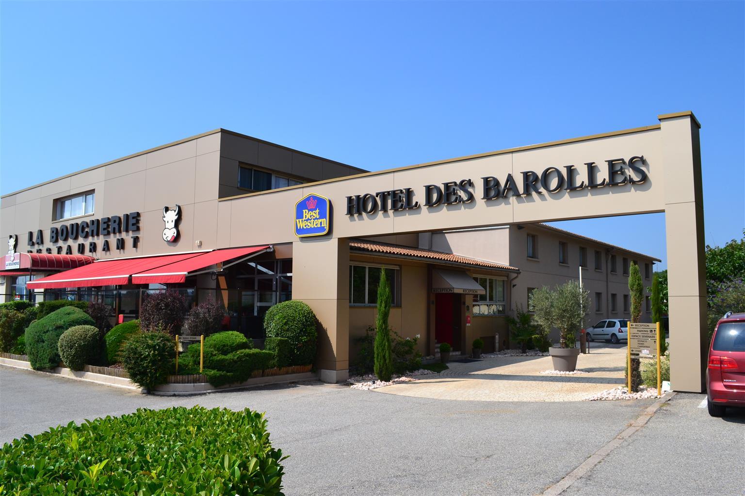 Best Western Hotel Des Barolles - Lyon Sud Бринье Экстерьер фото